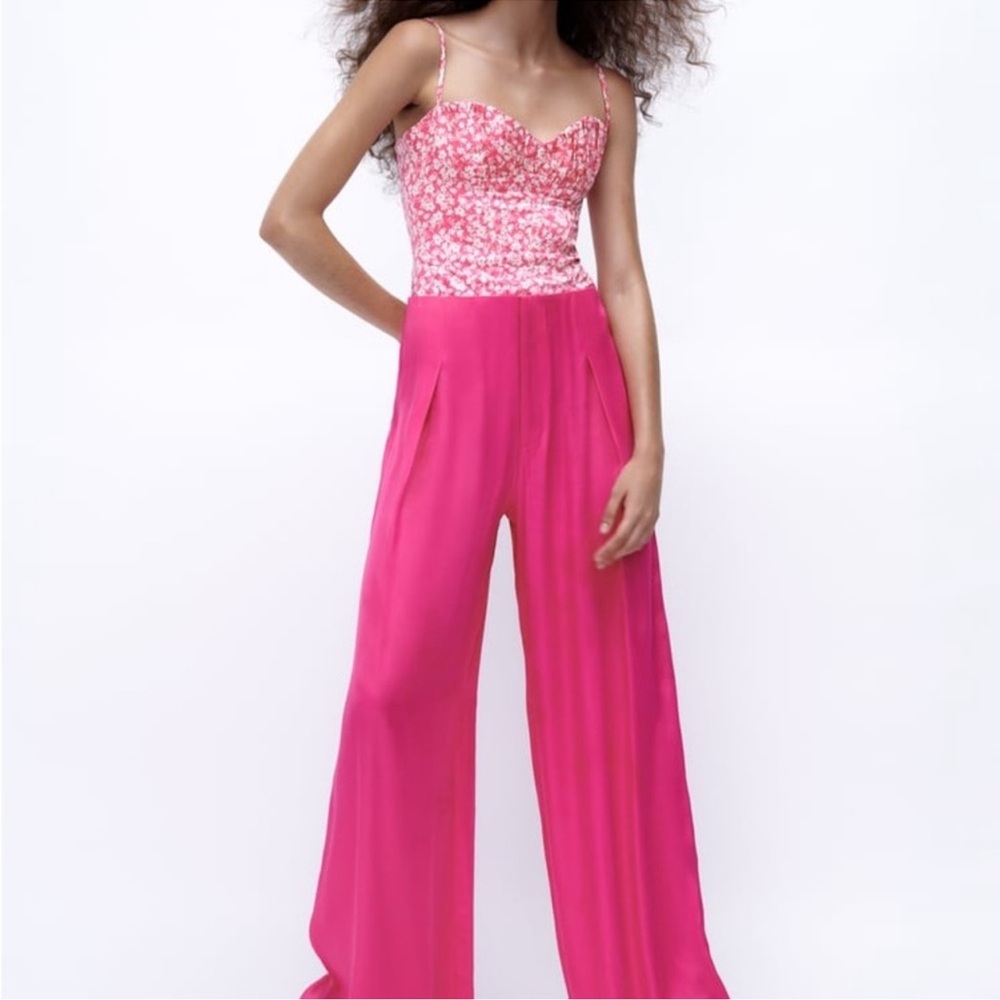 ZARA Floral Bodysuit‎